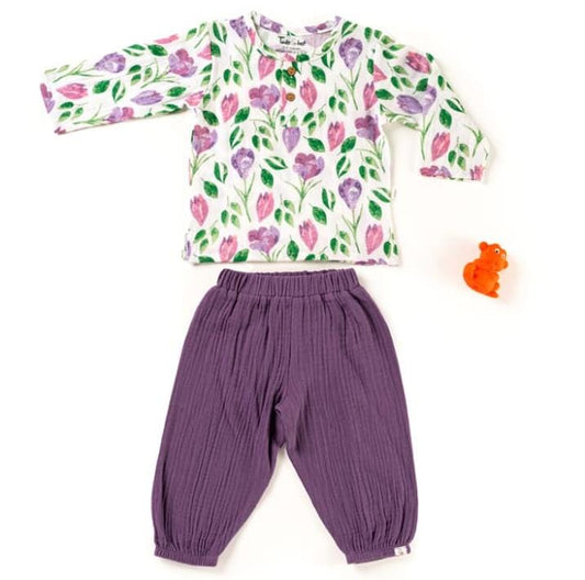 Lilac Dream Round Coller set