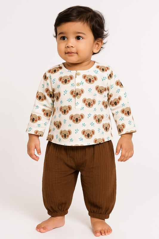 Koala Round Coller Set