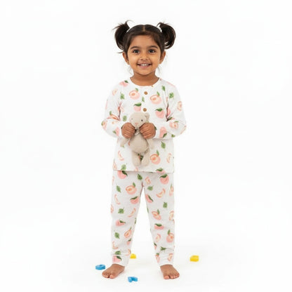 Peachy Peach Night Suit