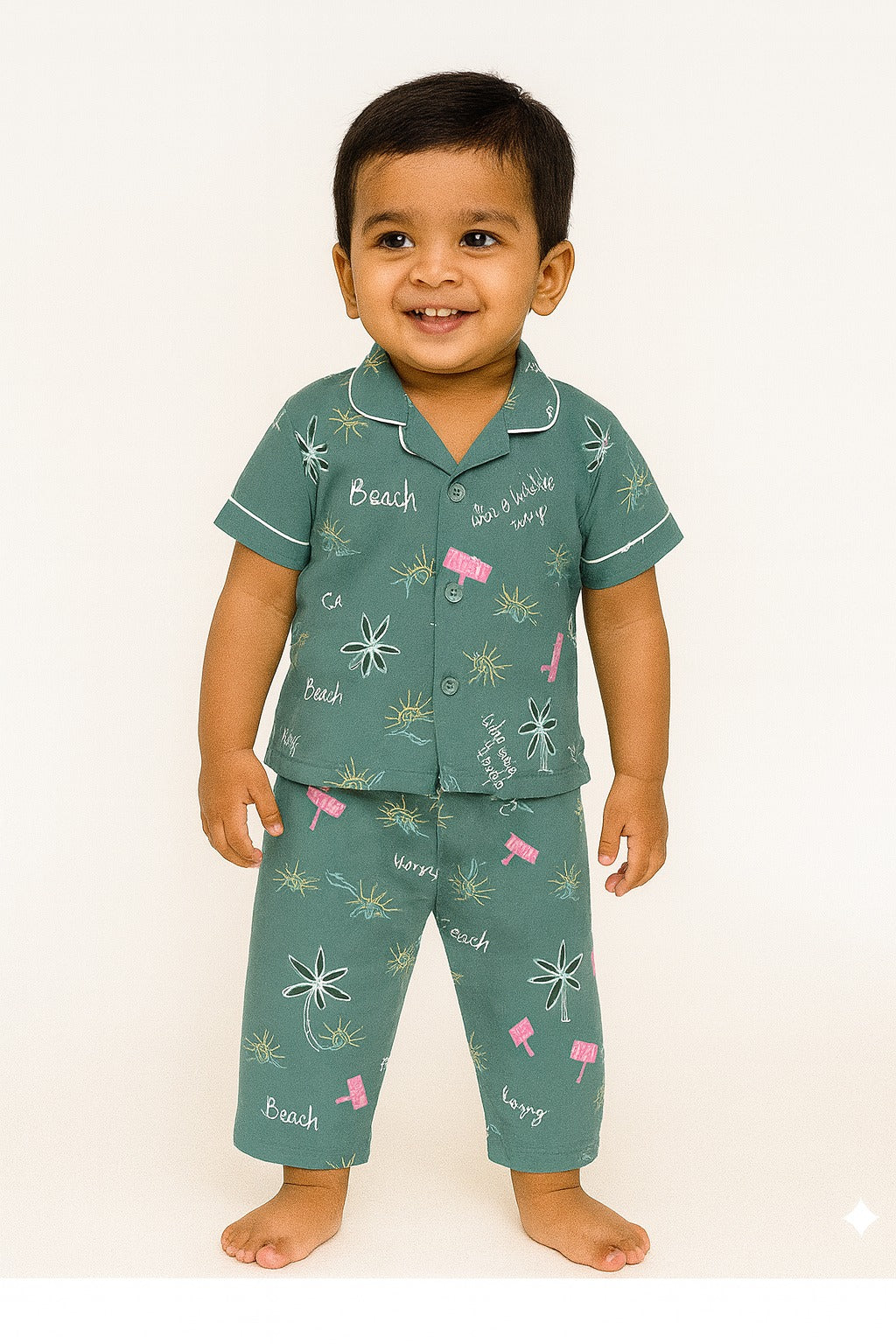 Kids Printed Nightwear Sets – Soft & Stylish Pajama Combos (Girls) - Mamadada