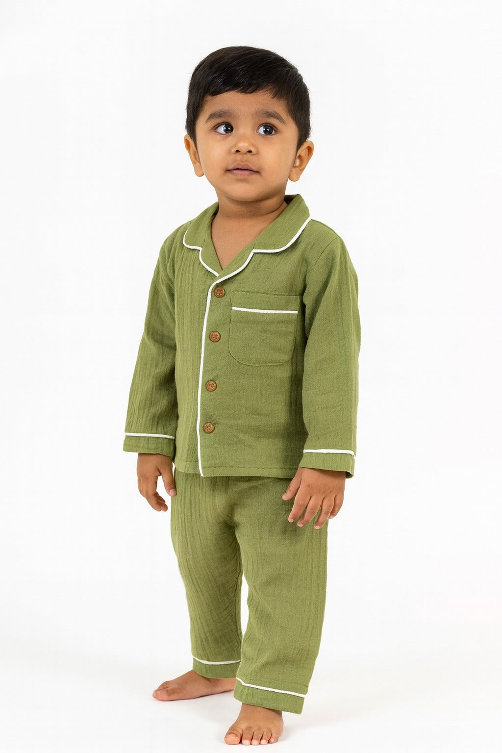 Platachio Night Suit - Mamadada