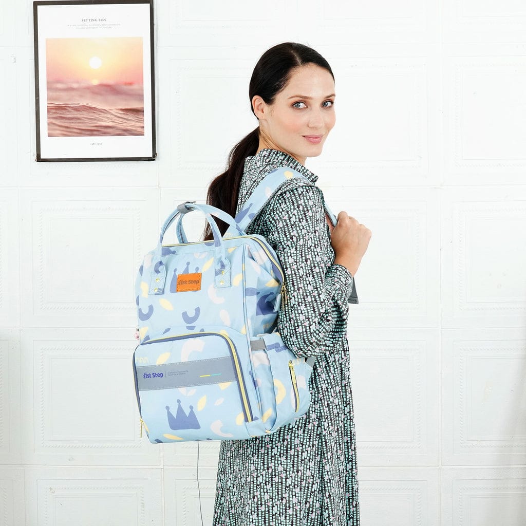 Rainbow Delight” Diaper Backpack