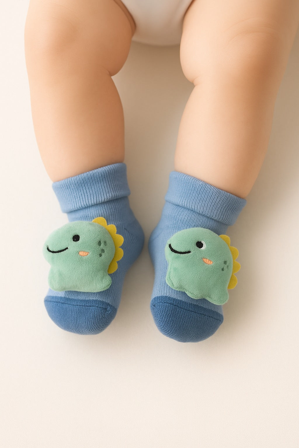 Dino Buddy Baby Socks