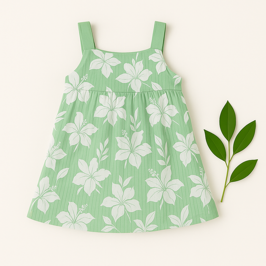 KOPA GREEN FLORAL DREAMS DRESS