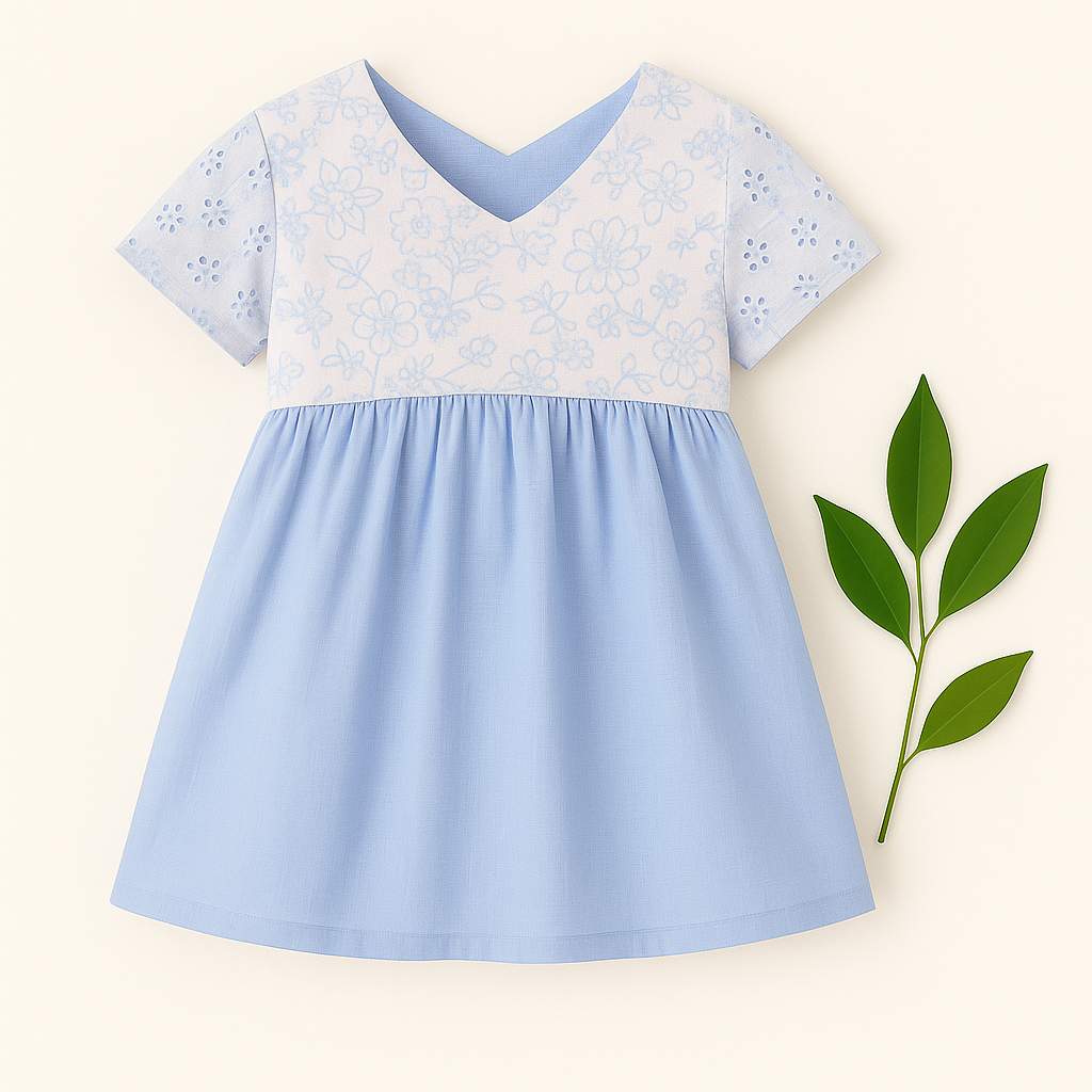 KOPA BLUE PASTEL EMBRACE DRESS