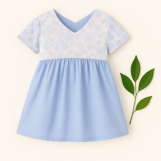 KOPA BLUE PASTEL EMBRACE DRESS