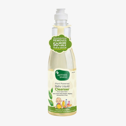 Plant Powered Baby Liquid Cleanser 500ml – Natural, Safe & Effective