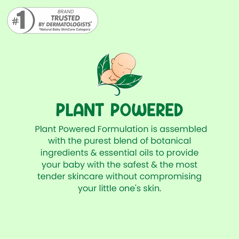 Plant Powered Baby Liquid Cleanser 500ml – Natural, Safe & Effective