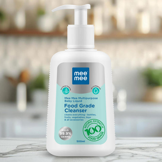 Mee Mee Multipurpose Baby Liquid Cleanser – 500ml | Food-Grade & Gentle