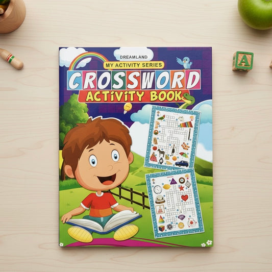 Crossword Activity Book for Kids – Fun Word Puzzles