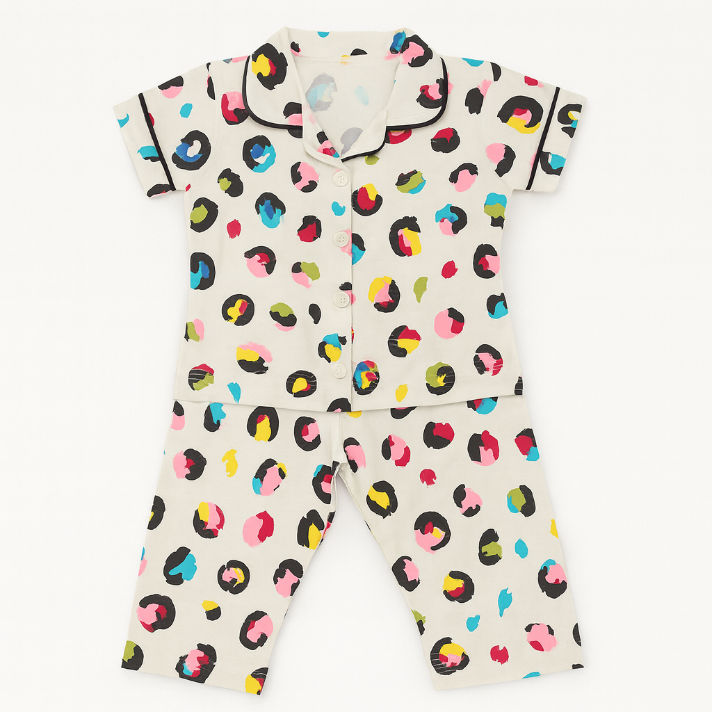 Kids Printed Nightwear Sets – Soft & Stylish Pajama Combos (Girls)