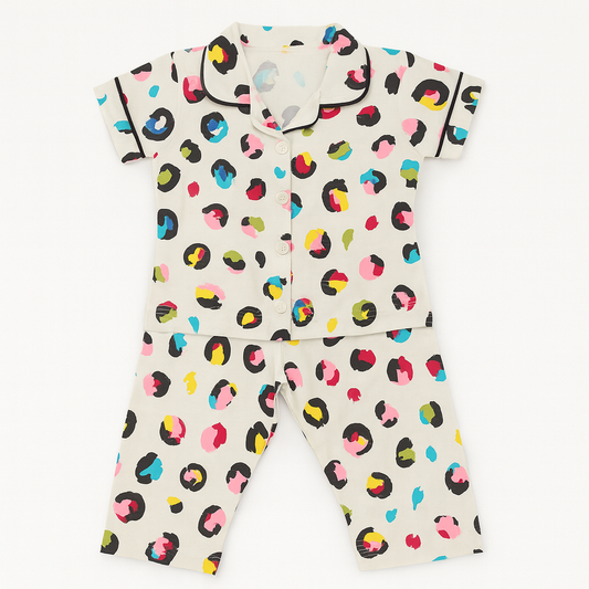 Kids Printed Nightwear Sets – Soft & Stylish Pajama Combos (Girls)