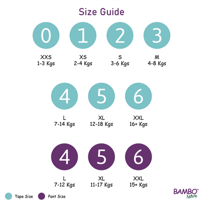 Bambo Nature Eco-Friendly Baby Diapers – Size 4 (L)