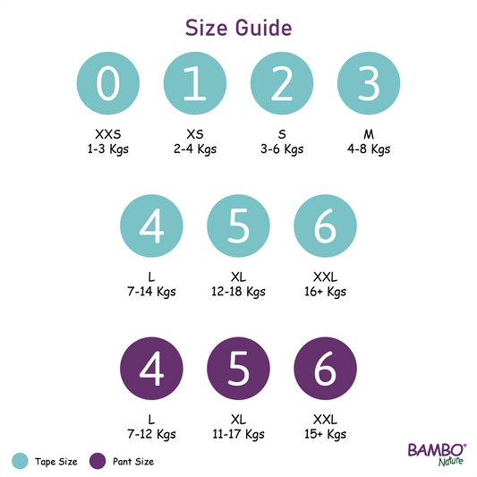 Bambo Nature Eco-Friendly Baby Diapers – Size 4 (L)
