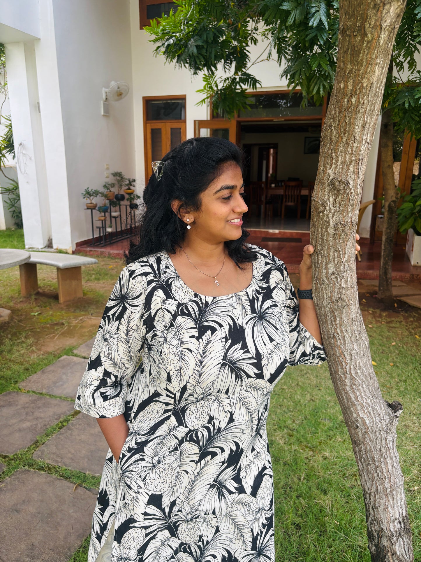 MIDNIGHT STRIPES MATERNITY CO ORDS