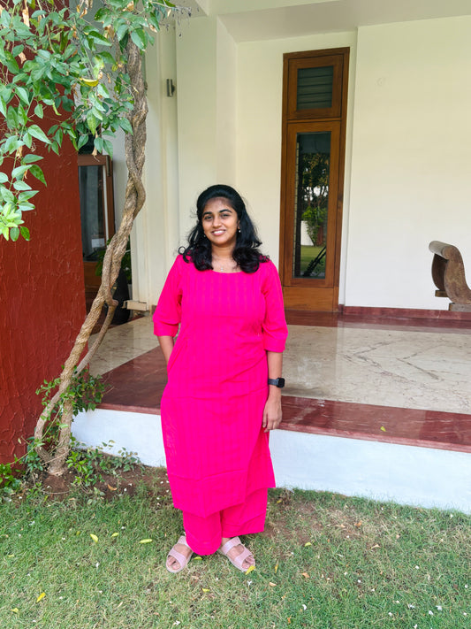 ROSE CHECK MATERNITY CO ORDS