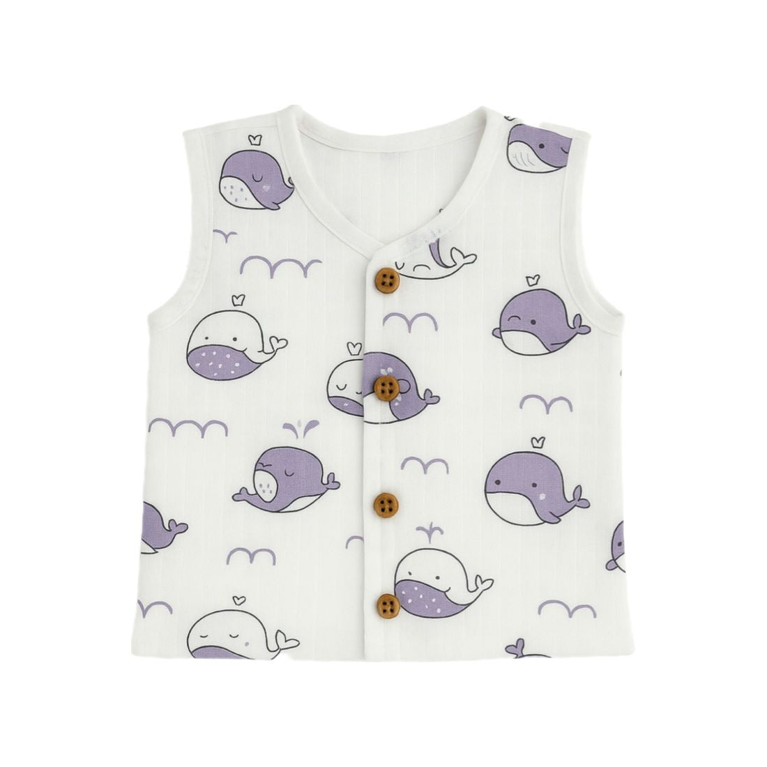 PURPLE WHALE PRINT