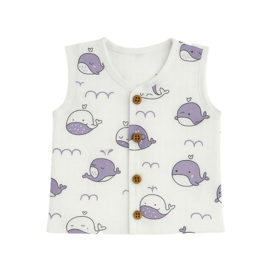 PURPLE WHALE PRINT