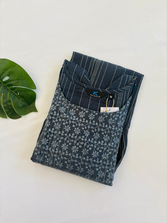 DARK BLUE MAXI