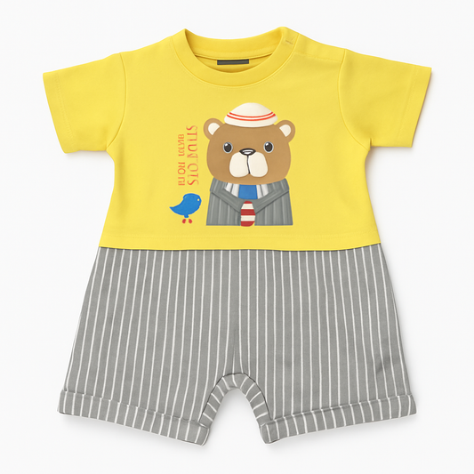 376-LEMON BOYS ROMPER