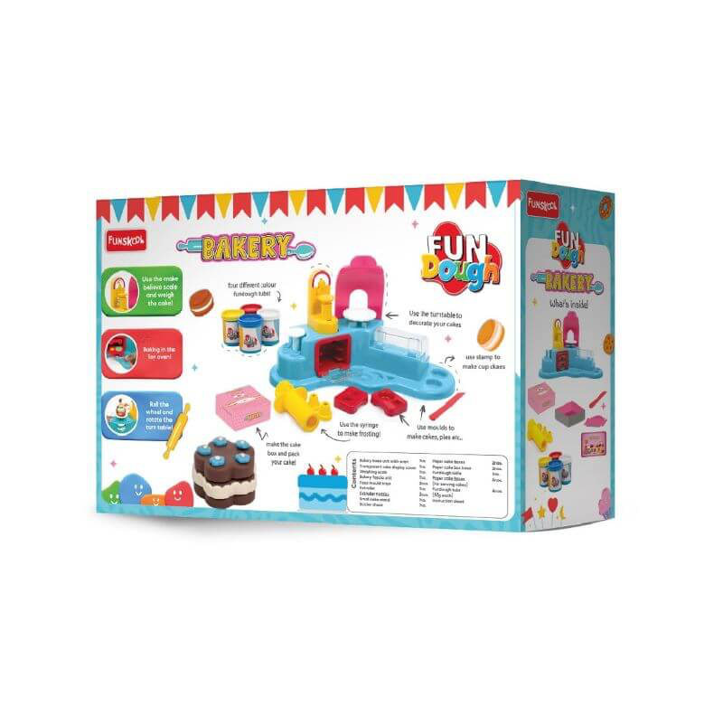 Funskool FunDough Bakery Set – Cake & Pastry Play Kit - Mamadada
