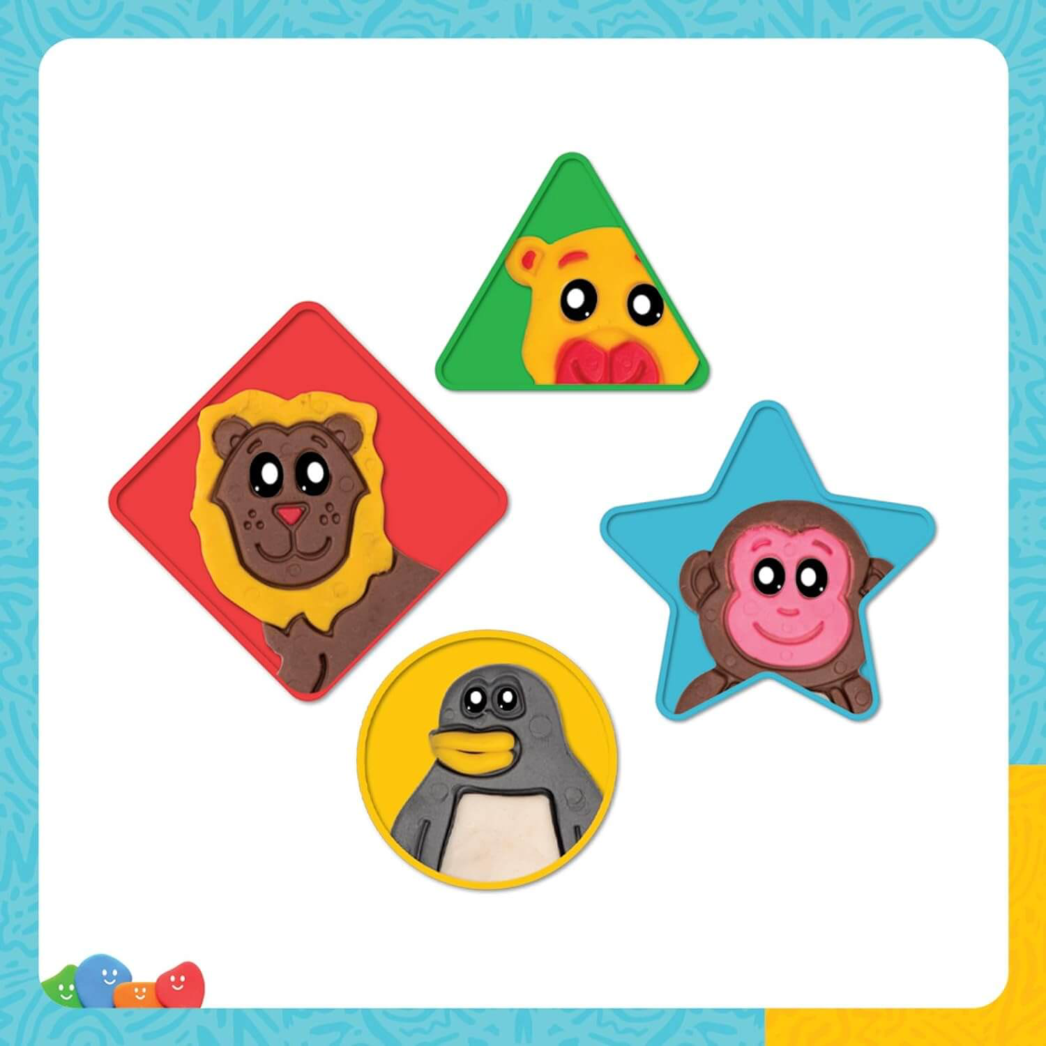 Funskool FunDough Gift Set – 5 Tub Creative Dough Play Kit - Mamadada