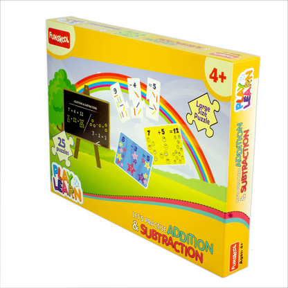 Funskool Play & Learn – Addition & Subtraction Puzzle - Mamadada