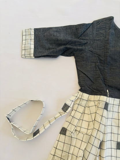 CHECKED MAXI