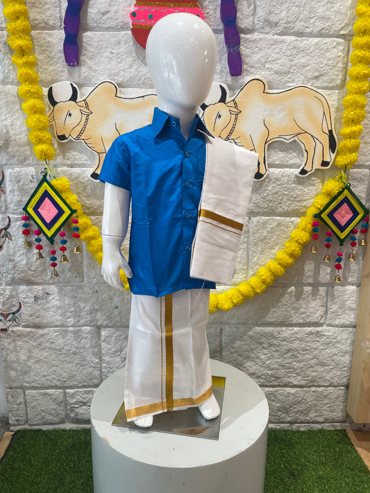 D.BLUE WELLGROW DHOTHY SET