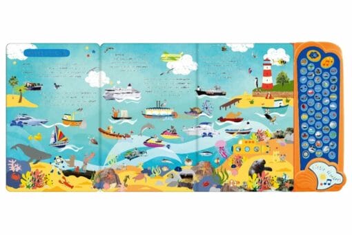 Look & Listen Sound Book  Vehicles Book Hardcover (Shree)