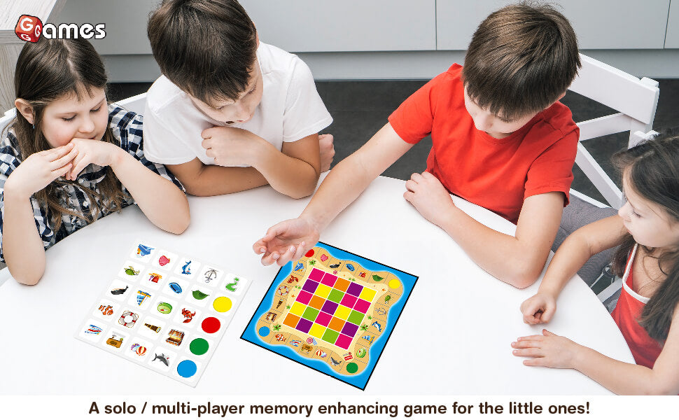 Funskool Match & Move Memory Game - Mamadada