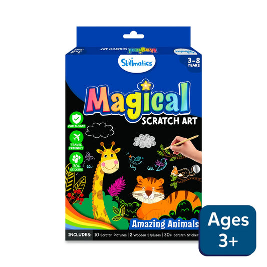 SKILLMATICS-MAGICAL SCRATCH ART AMAZING ANIMALS
