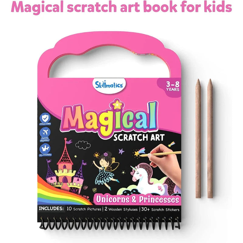 SKILLMATICS-MAGICAL SCRATCH ART UNICORN PRICESS