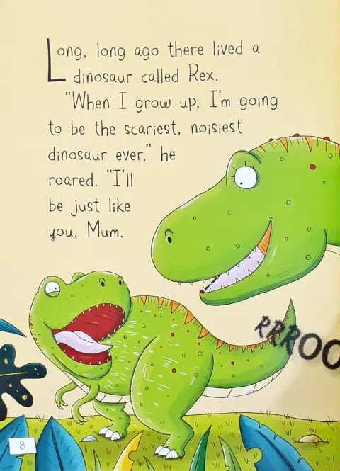 MY FIRST BOOK OF DINOSAURE