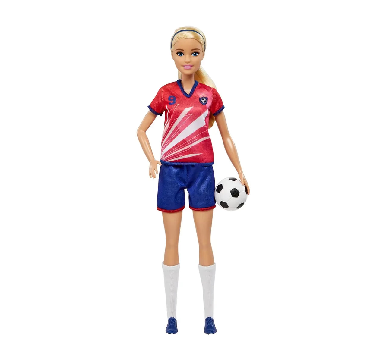 Barbie Soccer Red Doll