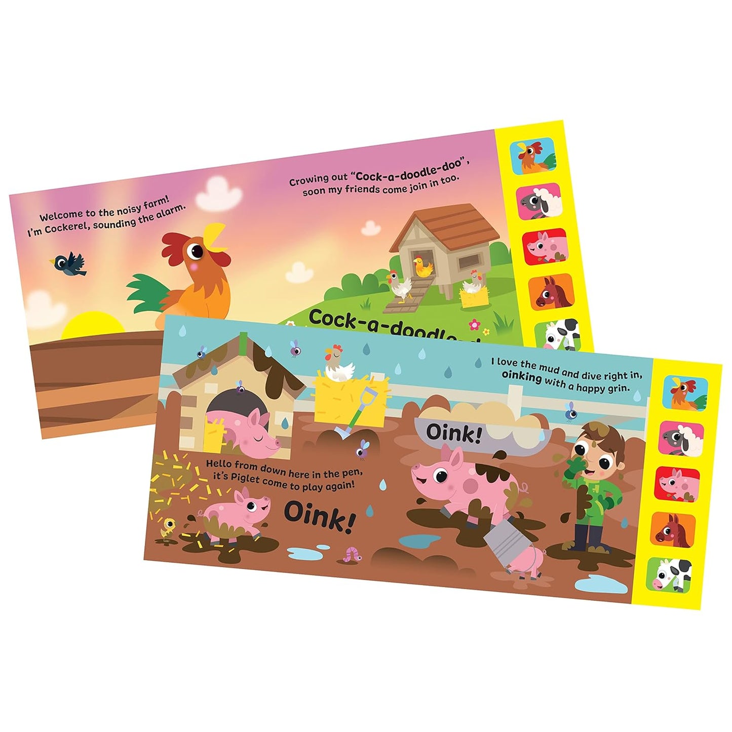 Noisy Farm- sound book