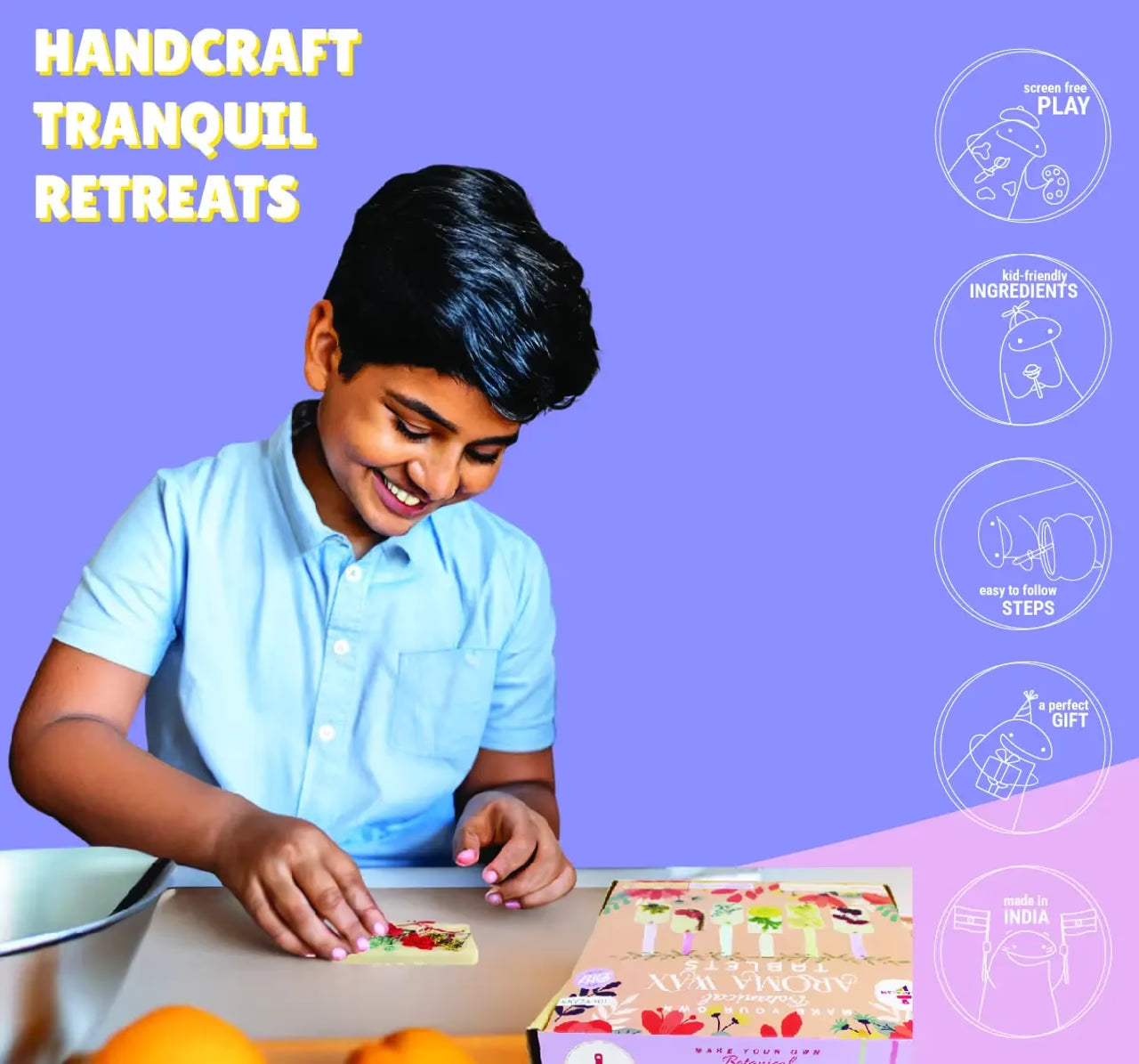 Botanical Aroma Wax Tablet Making Kit