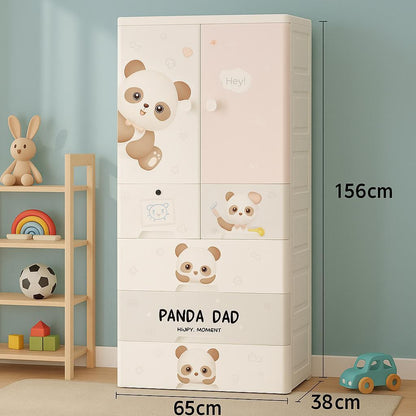 Kids Cartoon Wardrobe Collection – Cute & Practical Storage for Little Ones - Mamadada