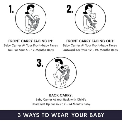 Chubby Cheeks-Baby Carrier-Royalblue
