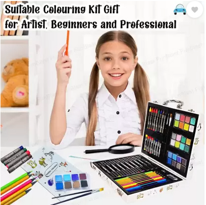 VEER-ANIMAL COLOURING KIT