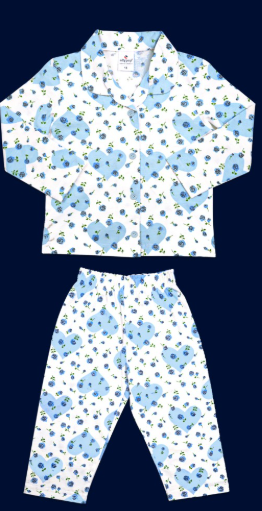 OP-8923 BLUE F/S G.NIGHT SUIT