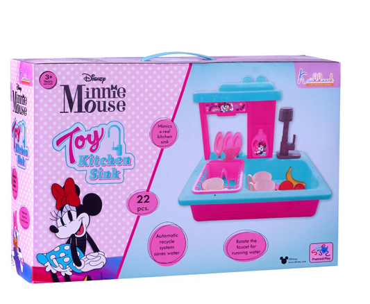 TKS-100100-MN TOY KITCHEN SINK MINNIE