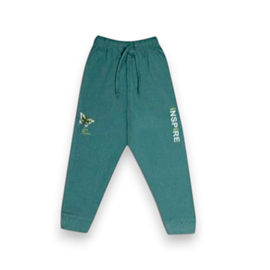 DO-27512 GREEN G.PRINTED JOGGERS