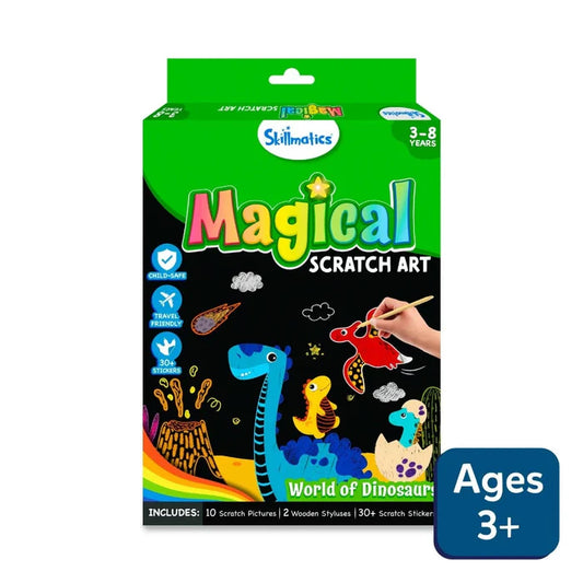 SKILLMATICS-MAGICAL SCRATCH ART WORLD OF DINO