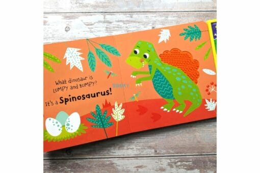 Touch and Feel Dinosaurs with 5 Dino Sounds-Shree books