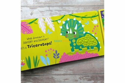 Touch and Feel Dinosaurs with 5 Dino Sounds-Shree books