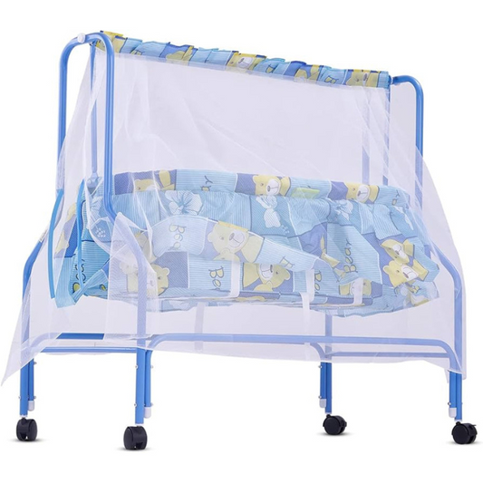 BAYBEE Enchant Cotton Swing Jhula Cradle for Babies Infant Cot
