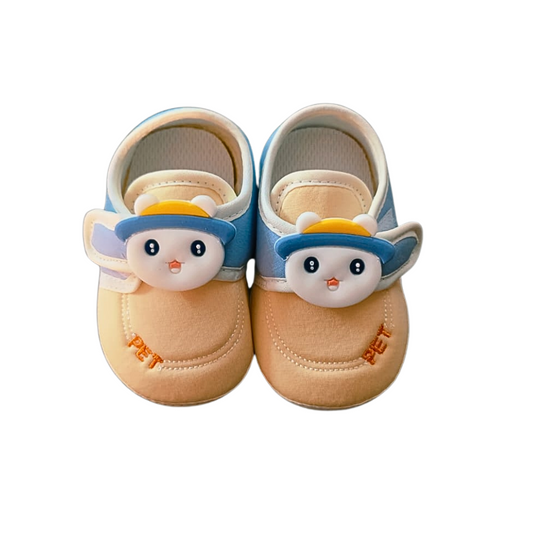 LH-CREAM RABBIT BOOTIES
