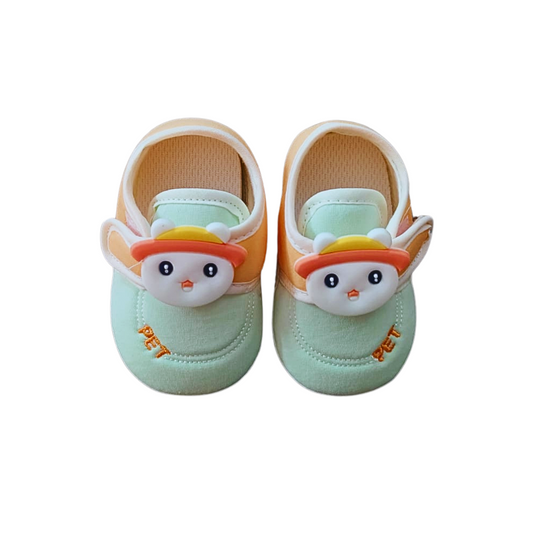 LH-MINT RABBIT BOOTIES