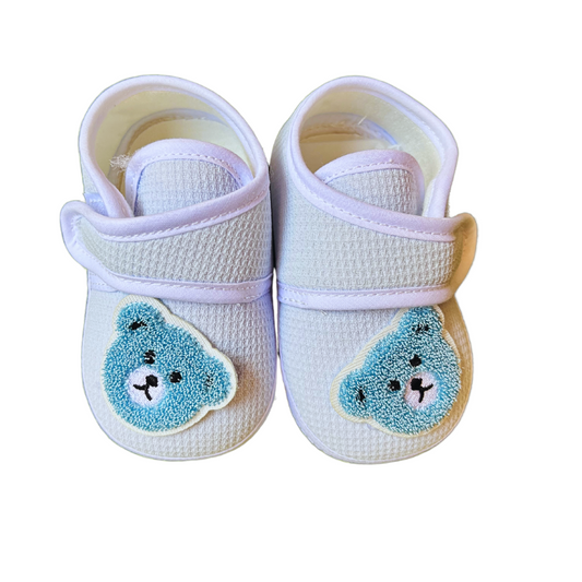 LH-S.BLUE TEDDY BOOTIES